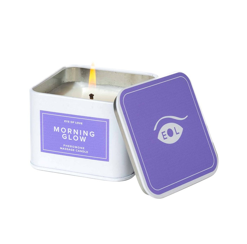 Eye of Love Pheromone Massage Candle-Morning Glow 6oz